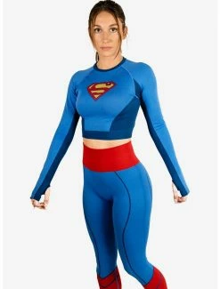 Top 10 🔥 Boxlunch DC Comics Supergirl Athletic Leggings And Long Sleeve Top Set 💯 -Boxlunch Shop unnamed file 10