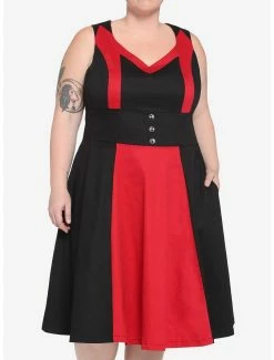 Top 10 ⌛ Boxlunch Her Universe Marvel WandaVision Scarlet Witch 👩 Women's Plus Size 👗 Dress 🥰