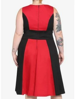 Top 10 ⌛ Boxlunch Her Universe Marvel WandaVision Scarlet Witch 👩 Women's Plus Size 👗 Dress 🥰 -Boxlunch Shop unnamed file 105