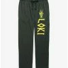 New 💯 Boxlunch Marvel Loki Portrait Sleep Pants ✔️