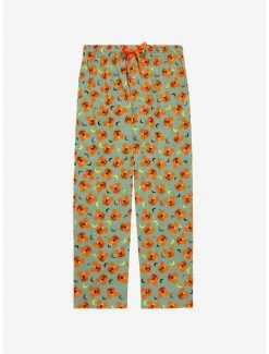 Cheap 😉 Disney Mickey Mouse Jack-O’Lantern Allover Print Sleep Pants - BoxLunch Exclusive 🎉
