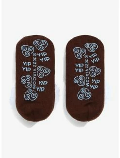 Hot Sale ⭐ Avatar: The Last Airbender Appa Fleece Slipper 🧦 Socks - BoxLunch Exclusive ✨ -Boxlunch Shop unnamed file 1091