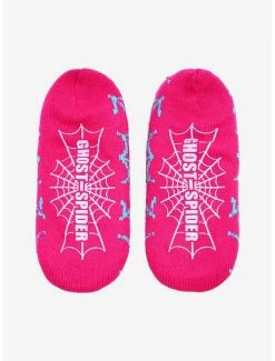 New 🔔 Marvel Spider-Man Ghost-Spider Chibi Portrait Slipper 🧦 Socks - BoxLunch Exclusive 😍 -Boxlunch Shop unnamed file 1109