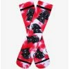Best Pirce ⭐ Star Wars Chibi Darth Vader Tie-Dye Crew 🧦 Socks - BoxLunch Exclusive ✔️