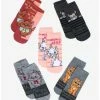 New 🛒 Boxlunch Disney Cats Portraits Sock Set 👍