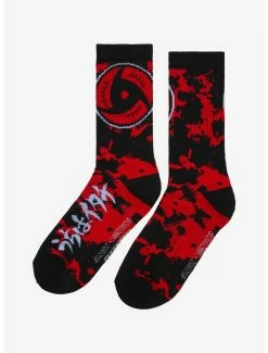 Deals ✔️ Naruto Shippuden Sharingan Tie-Dye Crew 🧦 Socks - BoxLunch Exclusive 🧨 -Boxlunch Shop unnamed file 1146