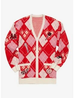 Cheap ⭐ DC Comics Harley Quinn Diamond Cardigan - BoxLunch Exclusive 😍