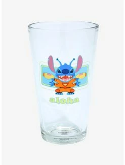 Hot Sale ⌛ Boxlunch Disney Lilo & Stitch Pint Glass And Crew 🧦 Socks Gift Set ⭐ -Boxlunch Shop unnamed file 1215