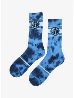 Promo 🌟 Avatar: The Last Airbender Waterbending Symbol Tie-Dye Crew 🧦 Socks - BoxLunch Exclusive 👏 -Boxlunch Shop unnamed file 1224