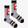 Wholesale 🛒 Boxlunch Jujutsu Kaisen Satoru Gojo Panel Crew 🧦 Socks 👍