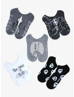 Budget 🎉 Boxlunch Disney The Nightmare Before 🎄 Christmas Jack Skellington & Sally Portrait Sock Set 🔥