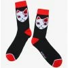 Best Sale 🛒 Demon Slayer: Kimetsu No Yaiba Tanjiro Kamado Warding Mask Crew 🧦 Socks - BoxLunch Exclusive ✔️