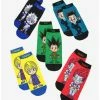 Promo 👍 Boxlunch Hunter X Hunter Chibi Characters Ankle Sock Set ⭐