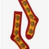 Brand new ❤️ Harry Potter Gryffindor Lion Mascot Crew 🧦 Socks - BoxLunch Exclusive ⭐