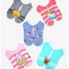 Best Pirce 👏 Boxlunch Sanrio Hello Kitty & Friends Character Food Sock Set 💯