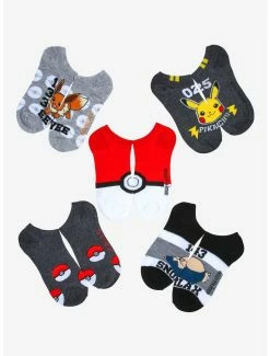Hot Sale ⌛ Boxlunch Pokémon Icons Sock Set ✨