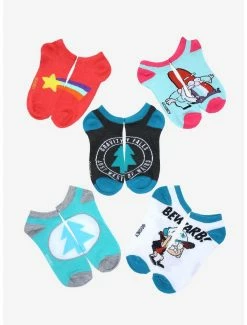 Promo 🛒 Boxlunch Disney Gravity Falls Icons 🧦 Socks Set ⭐