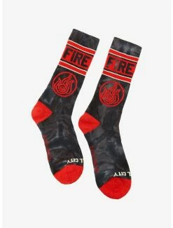 Best deal ❤️ Avatar: The Last Airbender Firebender Crew 🧦 Socks - BoxLunch Exclusive ⭐