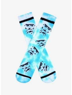 Budget 🎁 Star Wars Chibi Stormtrooper Tie-Dye Crew 🧦 Socks - BoxLunch Exclusive 😀