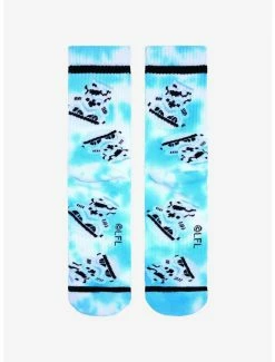 Budget 🎁 Star Wars Chibi Stormtrooper Tie-Dye Crew 🧦 Socks - BoxLunch Exclusive 😀 -Boxlunch Shop unnamed file 1318
