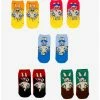 Promo ✨ Boxlunch Sailor Moon Sailor Scouts Ankle Sock Set 👍
