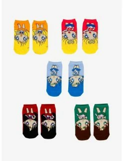 Promo ✨ Boxlunch Sailor Moon Sailor Scouts Ankle Sock Set 👍