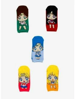 Promo ✨ Boxlunch Sailor Moon Sailor Scouts Ankle Sock Set 👍 -Boxlunch Shop unnamed file 1365