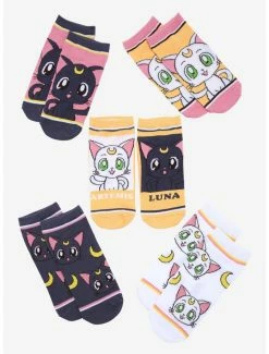 Coupon โ๏ธ Sailor Moon Chibi Artemis & Luna Character Sock Set - BoxLunch Exclusive โ