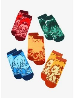 Buy 🔥 My Hero Academia Chibi Tonal Portrait Sock Set - BoxLunch Exclusive 🧨