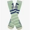 Deals 🌟 Studio Ghibli My Neighbor Totoro Umbrella Striped Crew 🧦 Socks - BoxLunch Exclusive 🎉