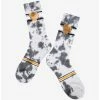 Best deal 🛒 Avatar: The Last Airbender Airbending Symbol Tie-Dye Crew 🧦 Socks - BoxLunch Exclusive 💯