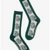 Cheapest ❤️ Harry Potter Slytherin Serpent Mascot Crew 🧦 Socks - BoxLunch Exclusive ❤️