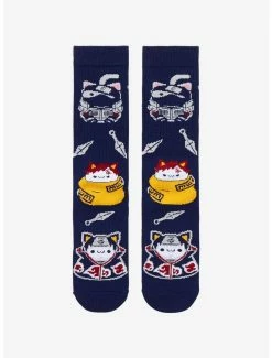 Buy 🥰 Boxlunch Nyaruto Characters Crew 🧦 Socks 😍