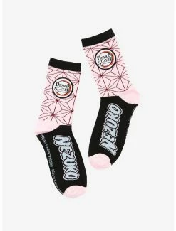Best deal 🥰 Demon Slayer: Kimetsu No Yaiba Nezuko 🧦 Socks - BoxLunch Exclusive 🥰