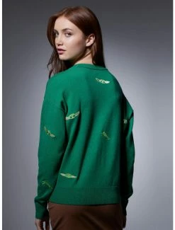 Outlet 🛒 Boxlunch Her Universe Star Wars The Mandalorian Chibi Grogu & Frog Cardigan 🧨 -Boxlunch Shop unnamed file 145