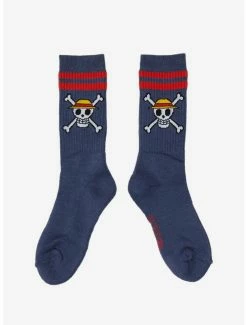 Best Sale 🤩 Boxlunch One Piece Straw Hat Crew 🧦 Socks 😍