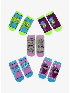 Discount 🔥 Disney Pixar Monsters, Inc. We Scare Because We Care Sock Set - BoxLunch Exclusive 😉
