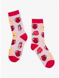 Best Sale ๐ Lore Olympus Persephone Crew ๐งฆ Socks - BoxLunch Exclusive ๐