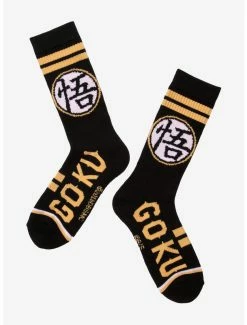 Discount ✨ Dragon Ball Z Goku Symbol Crew 🧦 Socks - BoxLunch Exclusive 🔔