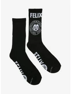 Cheap 🔥 Boxlunch Felix The Cat Crew 🧦 Socks 🌟 -Boxlunch Shop unnamed file 1492