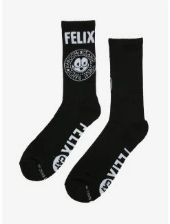 Cheap 🔥 Boxlunch Felix The Cat Crew 🧦 Socks 🌟 -Boxlunch Shop unnamed file 1493
