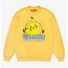 Wholesale 😍 Boxlunch Pokémon Pikachu Retro 👩 Women’s Crewneck 🧨