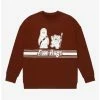 Outlet 😀 Star Wars Chewbacca & Wicket Free Hugs Crewneck - BoxLunch Exclusive 🧨