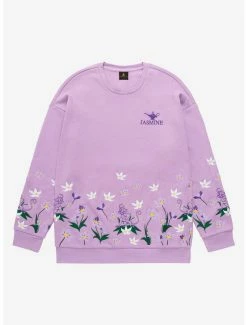 Coupon ❤️ Disney Aladdin Princess Jasmine Embroidered Crewneck - BoxLunch Exclusive 😍