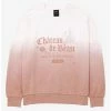 Best deal 🛒 Her Universe Disney Beauty And The Beast Chateau De Beast 👩 Women's Dip-Dye Crewneck - BoxLunch Exclusive 🥰