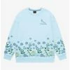 Budget 👍 Disney Princess Cinderella Embroidered Floral Crewneck - BoxLunch Exclusive ⭐