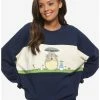Hot Sale 😀 Our Universe Studio Ghibli My Neighbor Totoro Panel 👩 Women's Crewneck - BoxLunch Exclusive ✔️