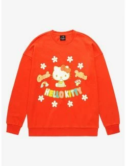 Budget 🥰 Sanrio Hello Kitty Good Vibes Crewneck - BoxLunch Exclusive 😉
