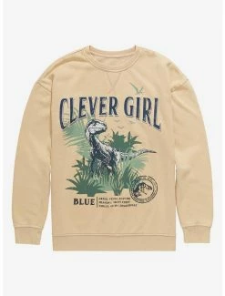 Hot Sale 💯 Jurassic World Clever Girl Crewneck - BoxLunch Exclusive 😉