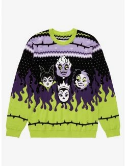 Cheap 🎁 Disney Villains Holiday Sweater - BoxLunch Exclusive 🎁